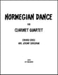 Norwegian Dance for Clarinet Quartet P.O.D. cover